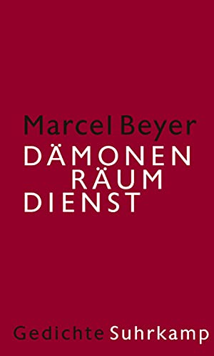 Dämonenräumdienst: Gedichte von Suhrkamp Verlag AG